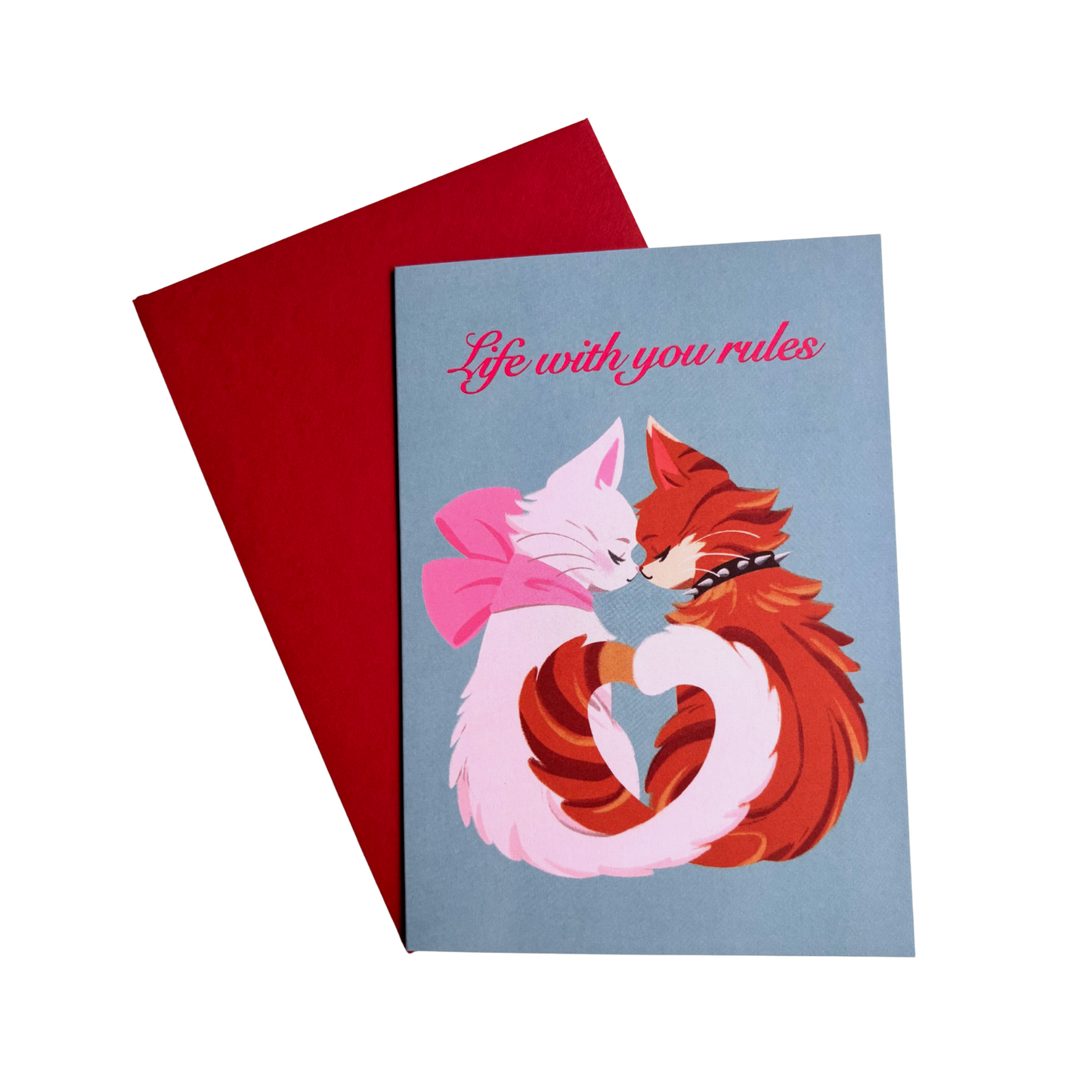 Life With You Rules Greeting Card