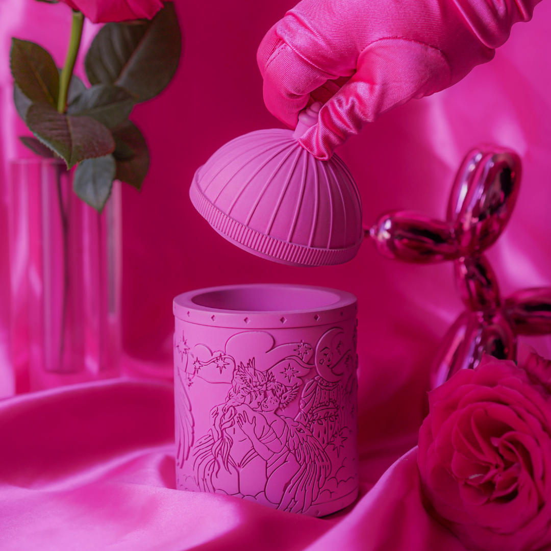 Sappho's Angels | Fuchsia | Refillable Candle Holder