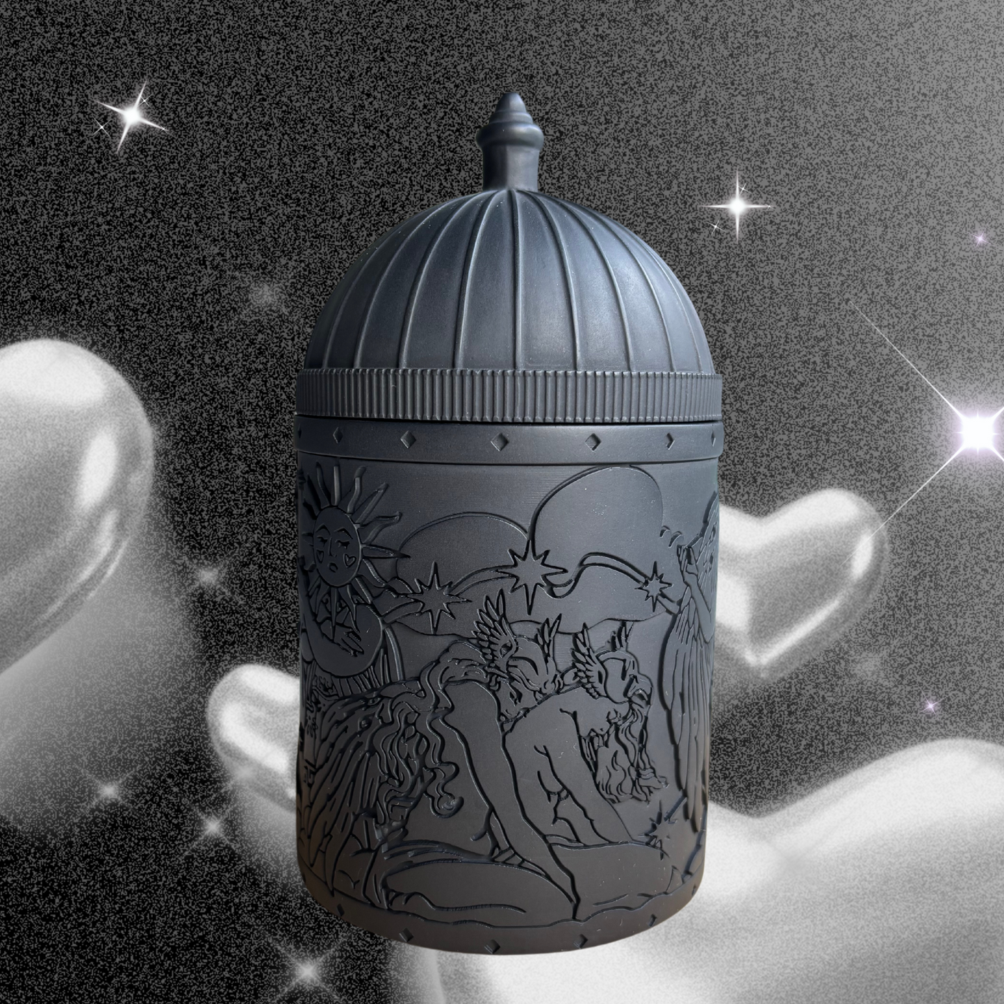 Sappho's Angels | Midnight | Refillable Candle Holder