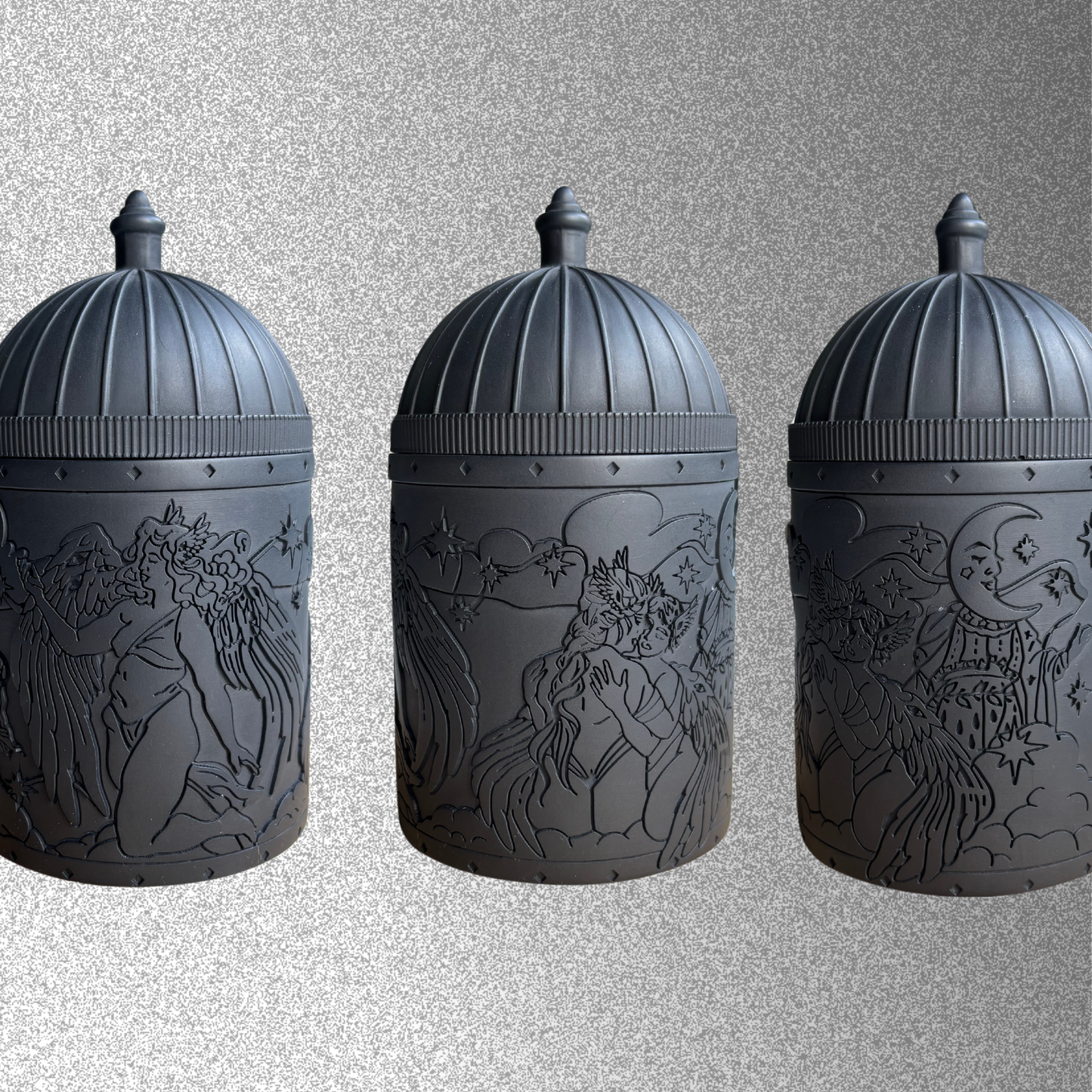 Sappho's Angels | Midnight | Refillable Candle Holder