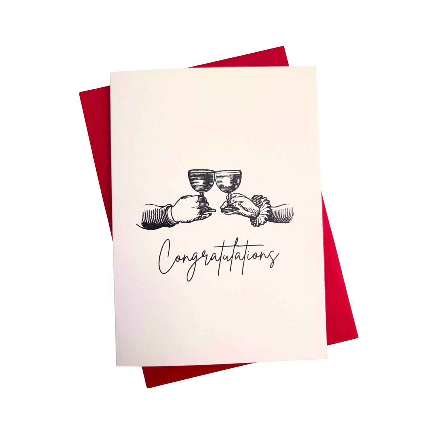 Vintage Congratulations Greeting Card
