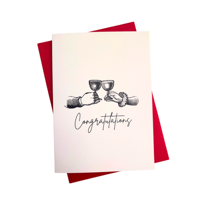 Vintage Congratulations Greeting Card