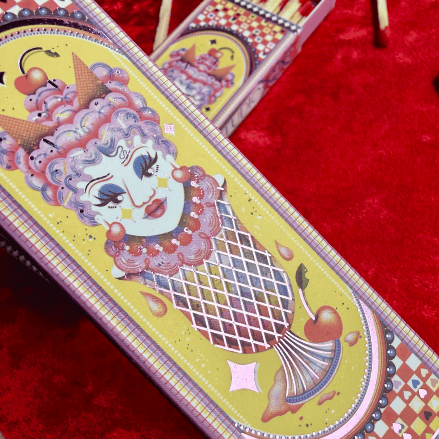 Clown Sundae Matchbox