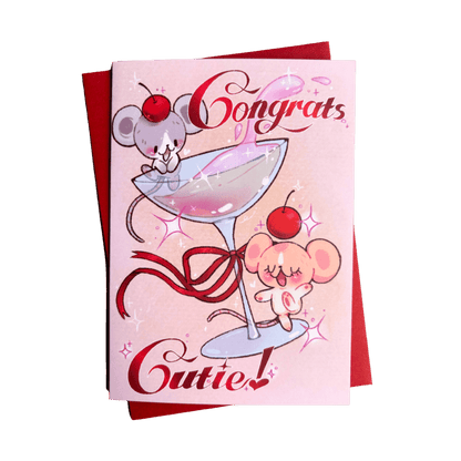Congrats Cutie Greeting Card