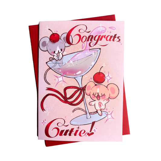 Congrats Cutie Greeting Card