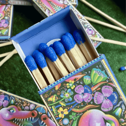 Pink Crocodiles Matchbox