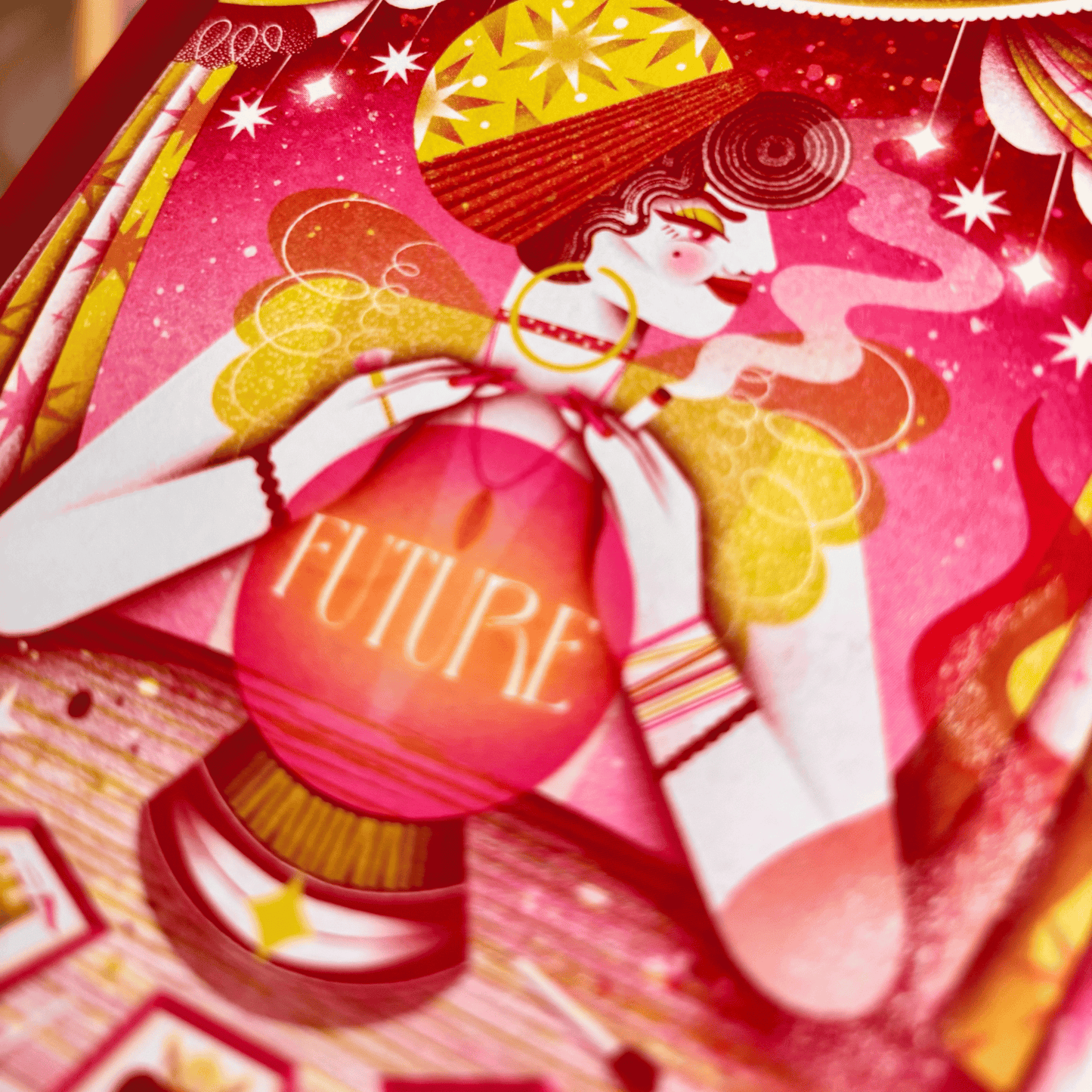 Tarot Fortune Teller Greeting Card