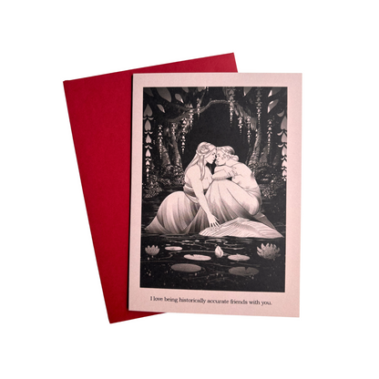 Historically Accurate Friends Greeting Card