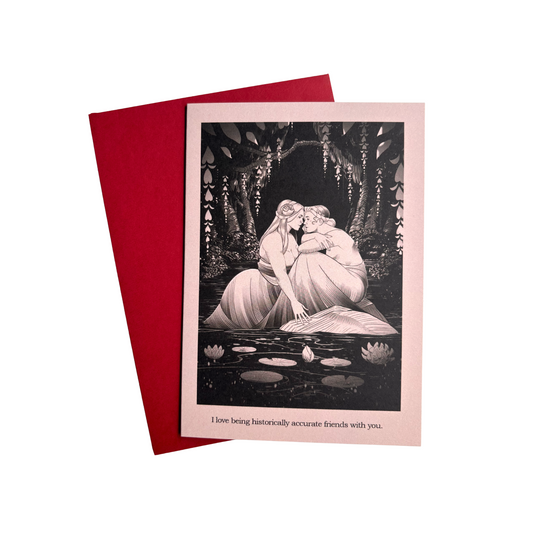 Historically Accurate Friends Greeting Card