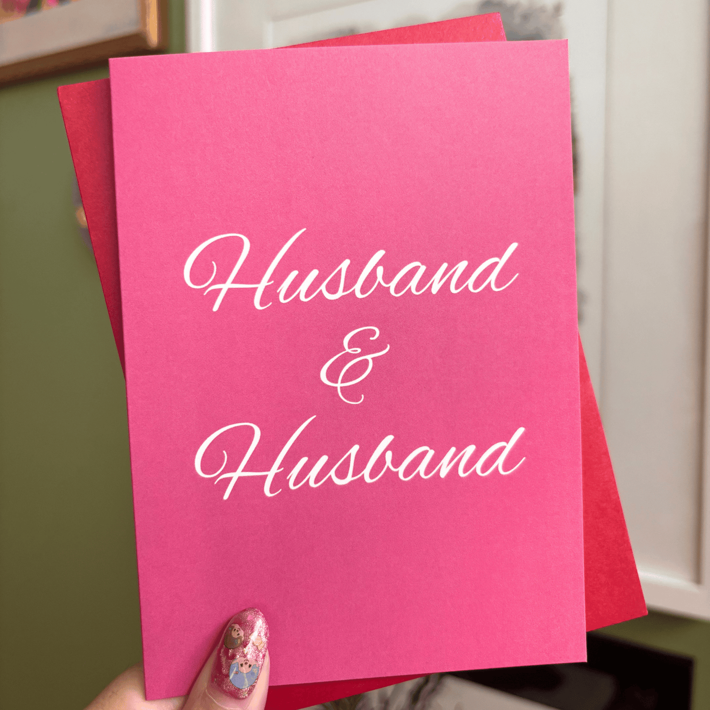 Husband and Husband Greeting Card