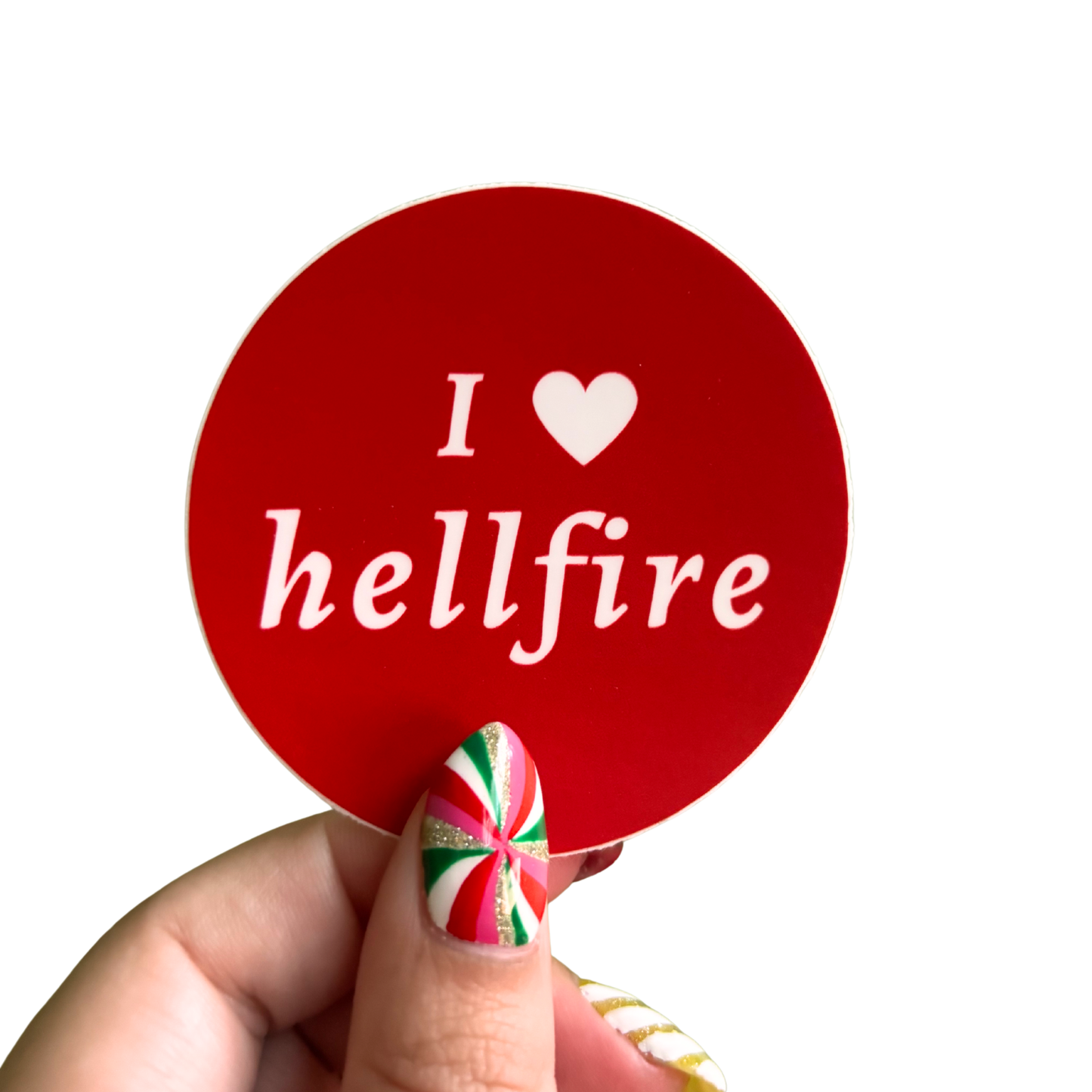 I Love Hellfire Sticker