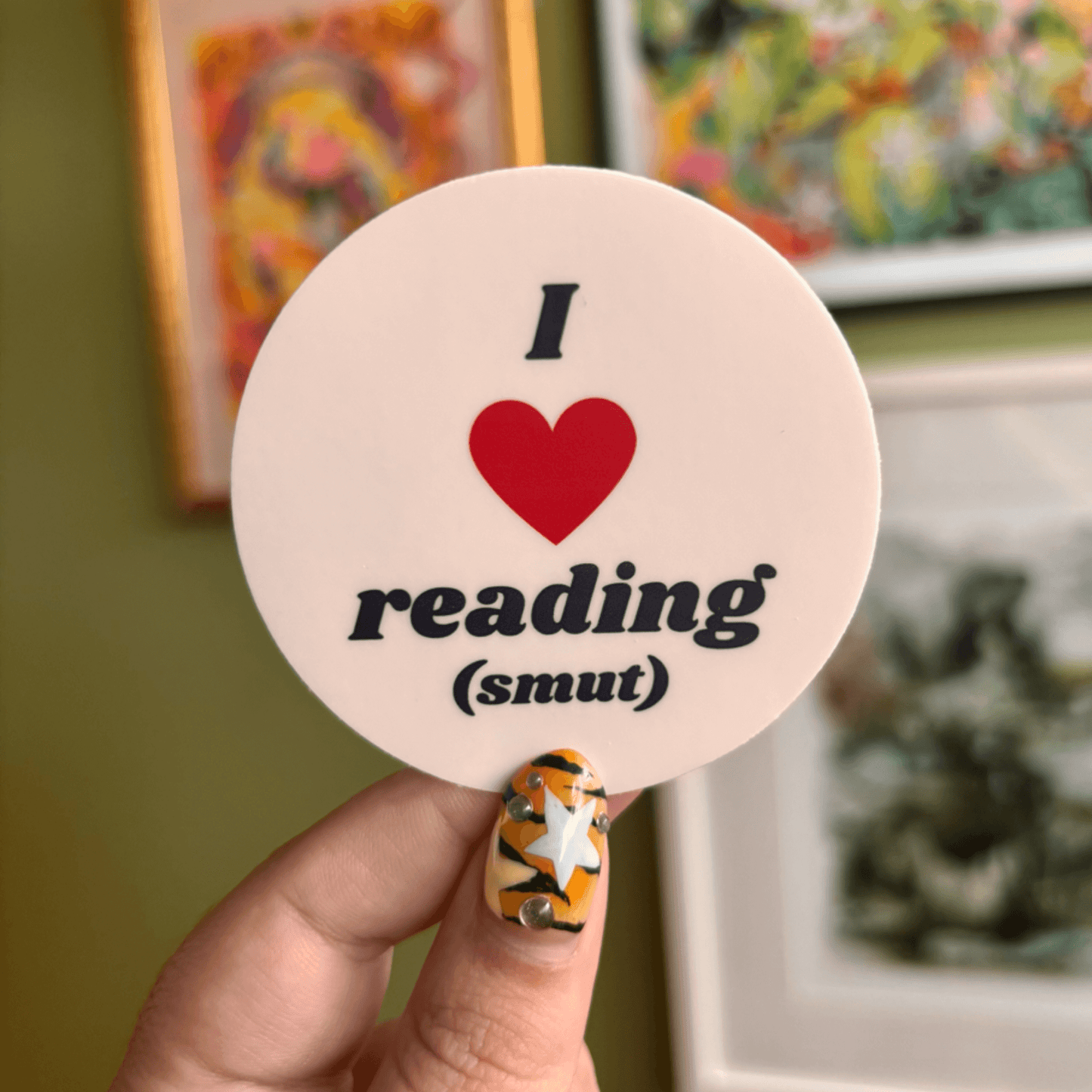 I Love Reading (Smut) Sticker