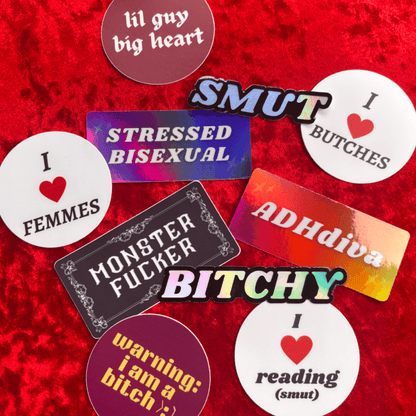 I Love Reading (Smut) Sticker