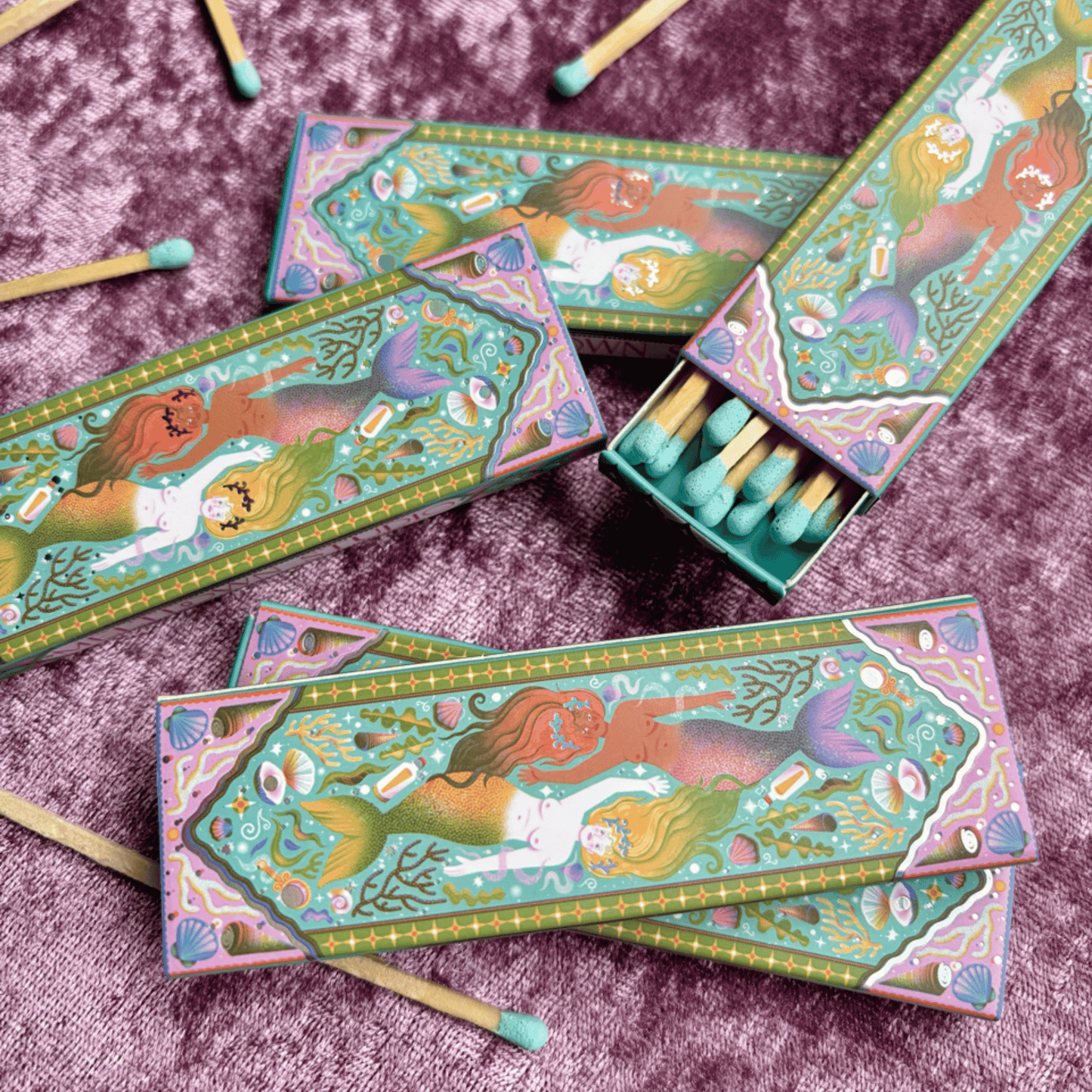 Mermaid Maidens Matchbox