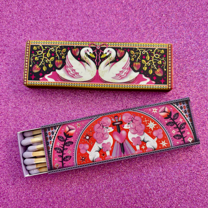 Pretty Poodle Matchbox