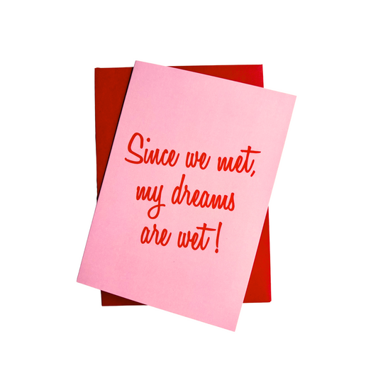 Wet Dreams Greeting Card