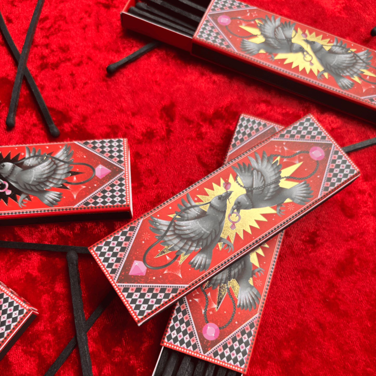 Ravens Trinkets Matchbox