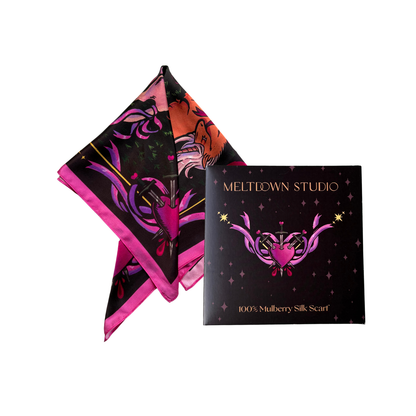 Unicorn Lovecore Silk Scarf
