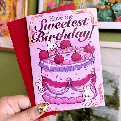 Sweetest Birthday Greeting Card