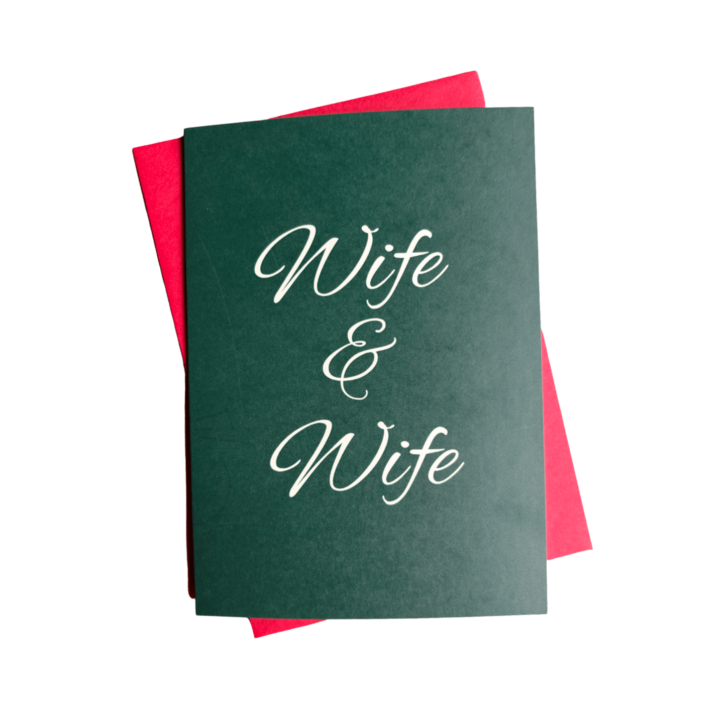 Wife and Wife Greeting Card